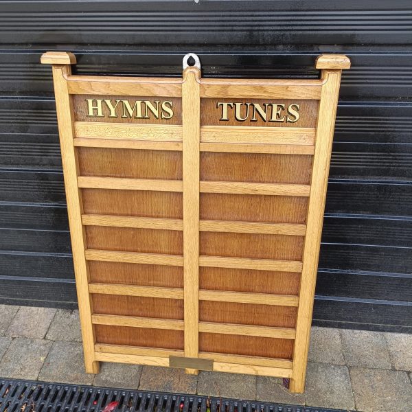 Church Pine Hymn Board - Image 2