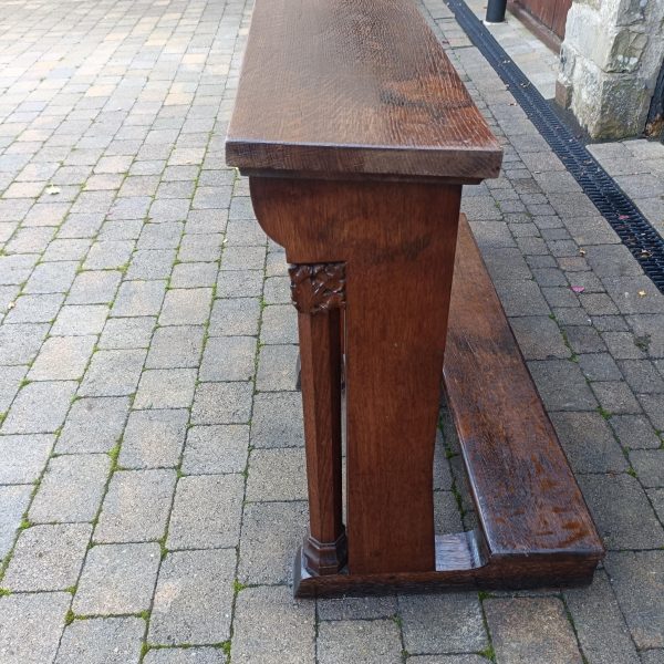 Double oak Church Prayer Kneeler - Image 7