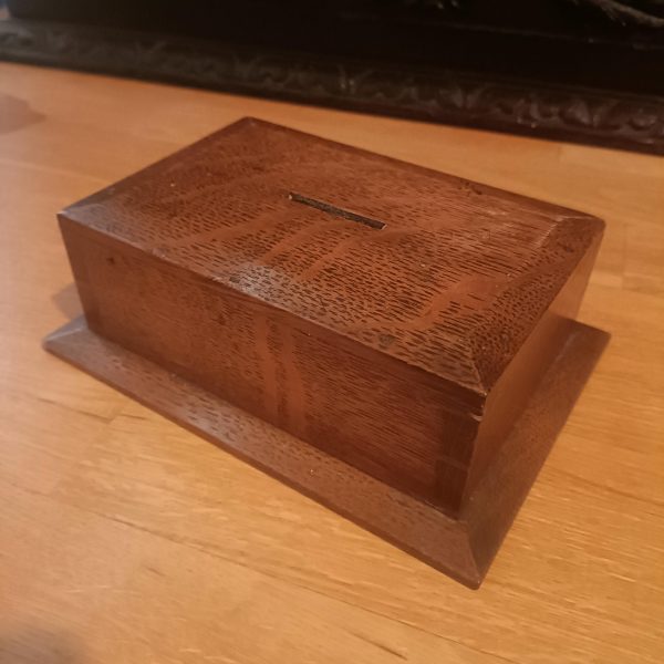 Church Oak Small Collection Box - Image 2