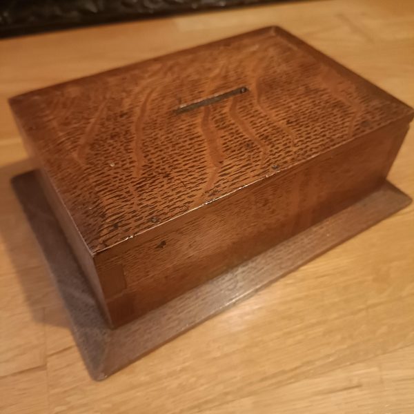 Church Oak Small Collection Box - Image 3
