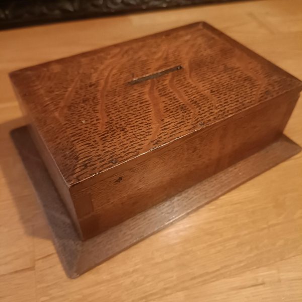 Church Oak Small Collection Box