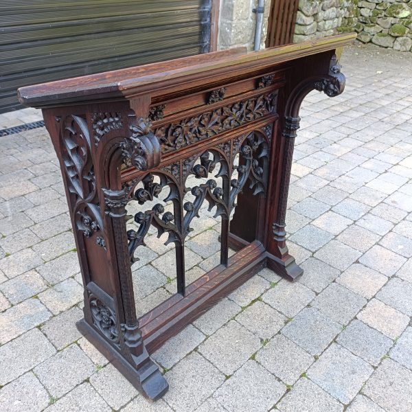 Victorian Oak Prayer Kneeler - Image 3