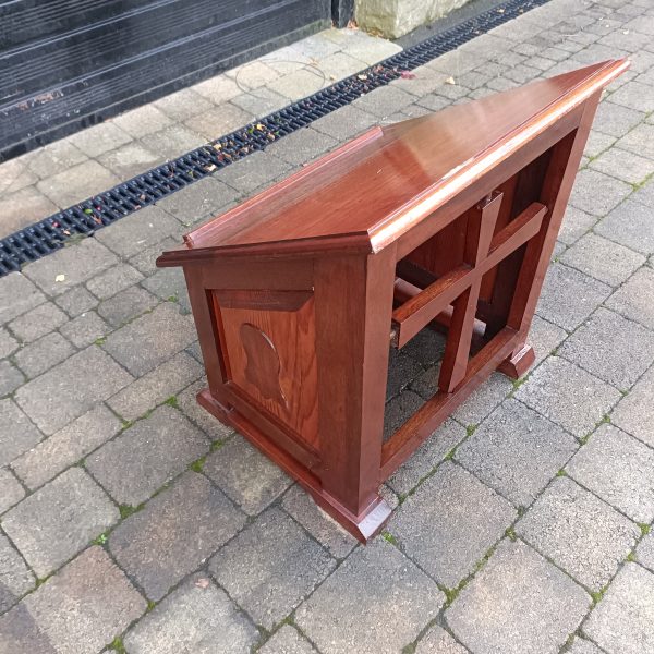 Church Table Lectern.Mahogany. C 1900 - Image 3