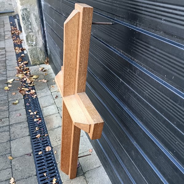 Large Oak Church Cross from Kell Methodist Church. Quality. - Image 4