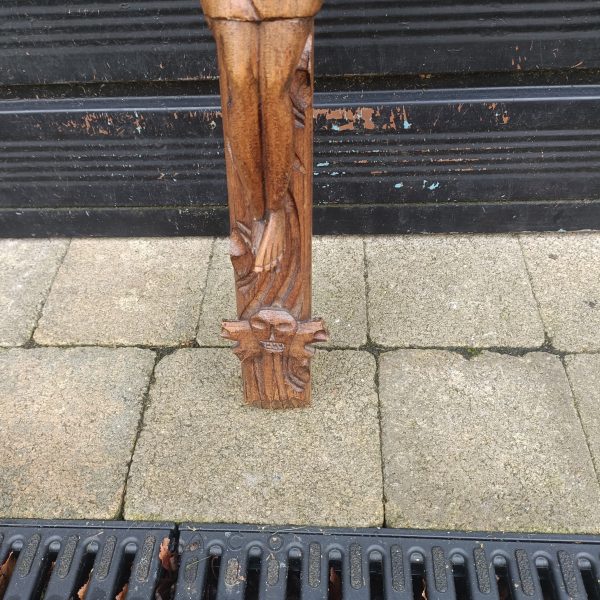 Large Solid Wooden Crucifix.27 ins tall. - Image 3