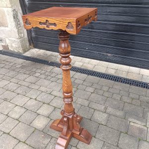 Church Pine Religious Stand.