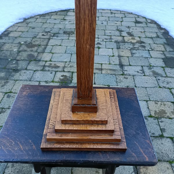 Oak Alter Church Cross. 27 ins tall. - Image 2