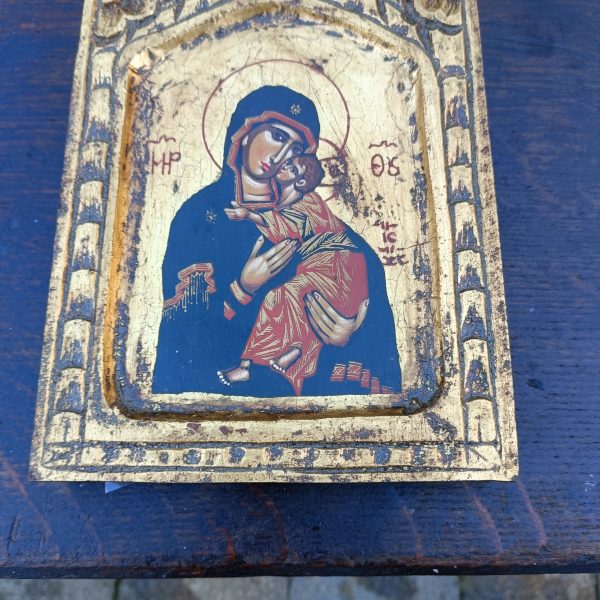 Byzantine Church Icon. C 1989 - Image 2
