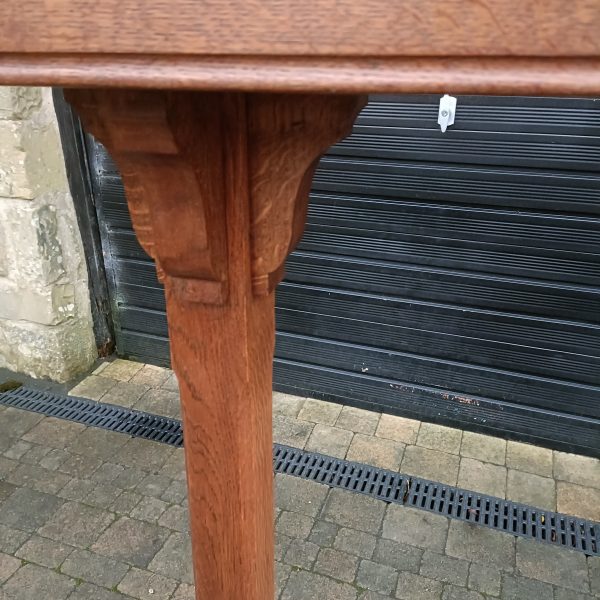 Large Solid Oak Church Lectern.C 1880. English. - Image 6