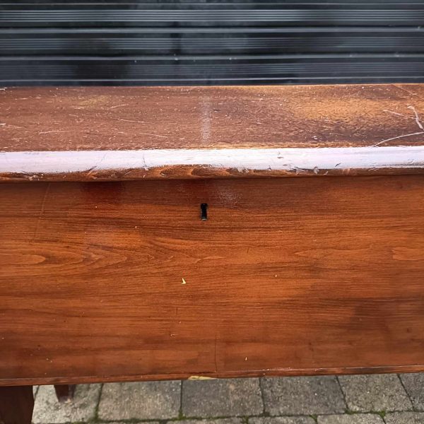 Rare Church Organist Seat _ Bench C 1890 - Image 4
