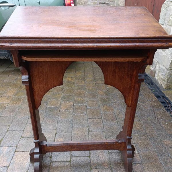Amazing Oak Church Lectern. Pugin Style. Gothic. Carved. - Image 4