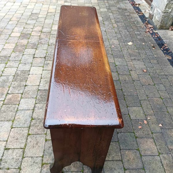 Rare Church Organist Seat _ Bench C 1890 - Image 2