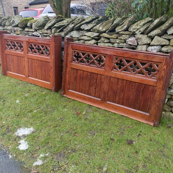 A Pair of Wesleyan Chapel Choir Stalls C 1858