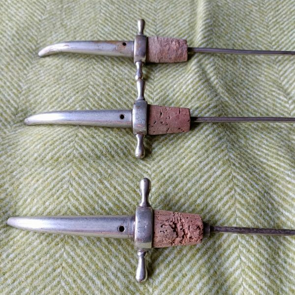 A Set of 3  Church Communion Wine Stoppers dispensers.