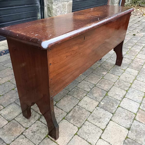 English Oak Church Organist Stool ~Bench C 1895 - Image 2