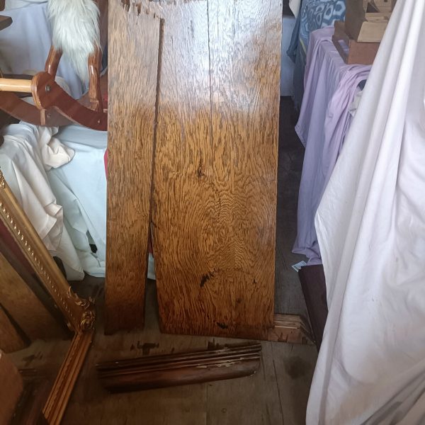 English Church Pine Alter. The top has seen better days but is there. See photos. - Image 5