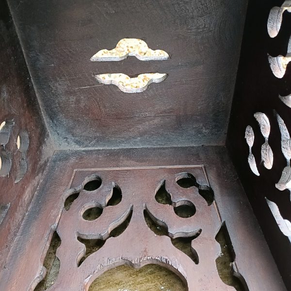 Church Gothic Pugin Style Stool ~Table. C 1865 - Image 6