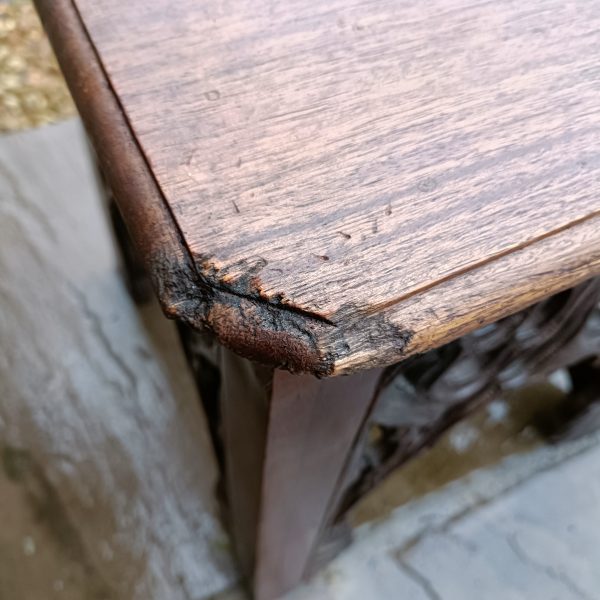 Church Gothic Pugin Style Stool ~Table. C 1865 - Image 5