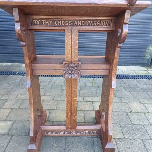 English Church Oak Lectern. C1885