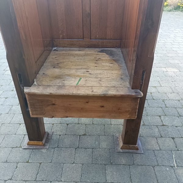 English Church Oak and Pine Gothic Pulpit. C1880 - Image 5
