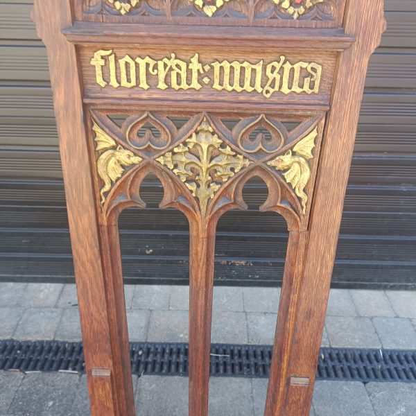 English Gothic Lectern.C1875. - Image 3