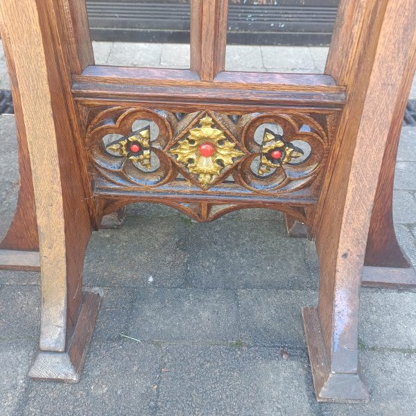 English Gothic Lectern.C1875. - Image 6