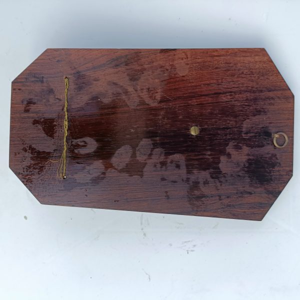 French Hanging Holy Water Plaque.9.5 ins x 6.5 ins. Available to post. - Image 4