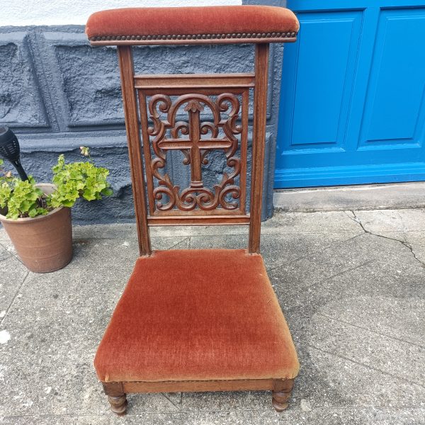C1880 French Prie Dieu Prayer Kneeler. - Image 2