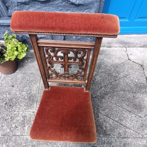 C1880 French Prie Dieu Prayer Kneeler.