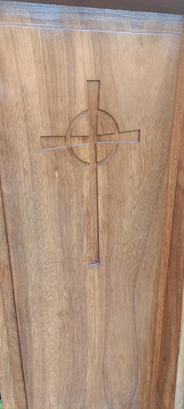 Mid Century Oak Church Lectern. - Image 7