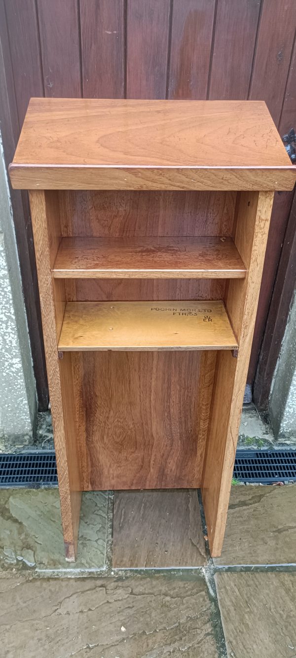 Mid Century Oak Church Lectern. - Image 5