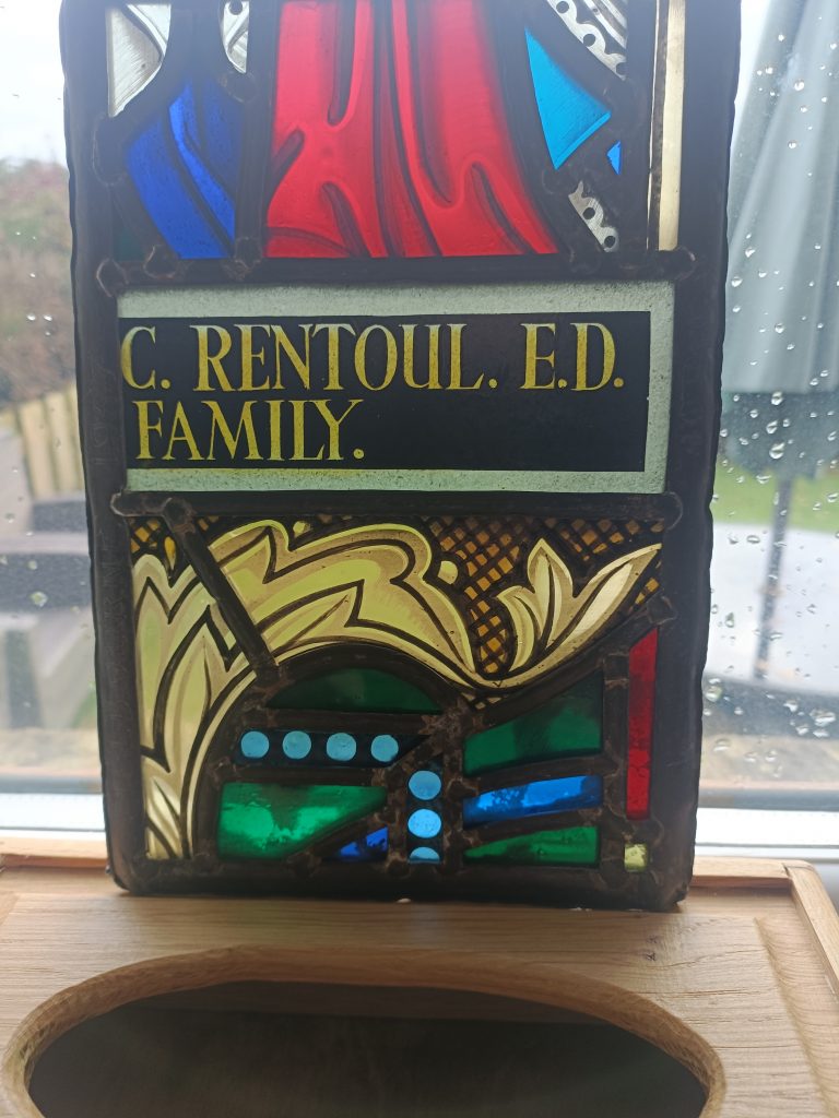 Original Stained Glass sample from John Hardman studios 1957 Melbourne.