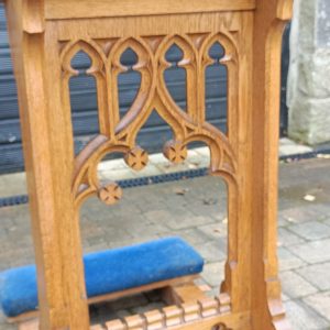 English Church Prayer Kneeler from St Marys church Colwyn Bay Wales £1250 ono