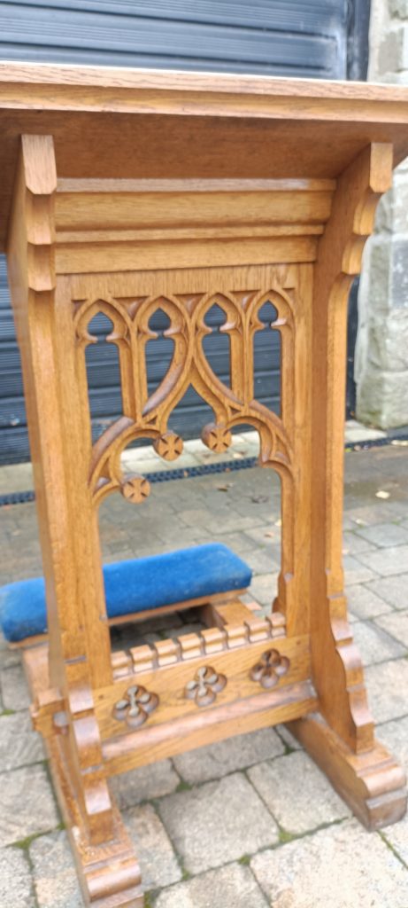 English Church Prayer Kneeler from St Marys church Colwyn Bay Wales